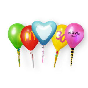 Ökologischer Luftballonstab